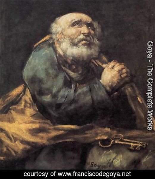 Goya - St Peter Repentant