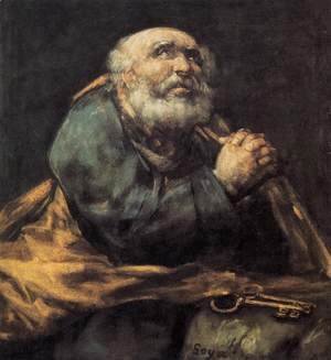 Goya - St Peter Repentant