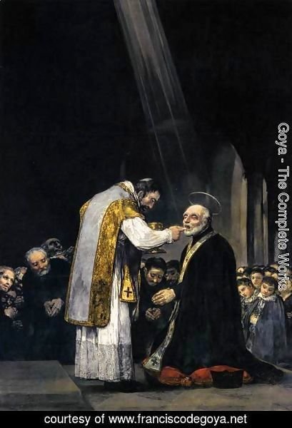 Goya - The Last Communion of St Joseph of Calasanz