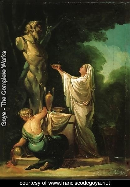 Goya - The Sacrifice of Pan