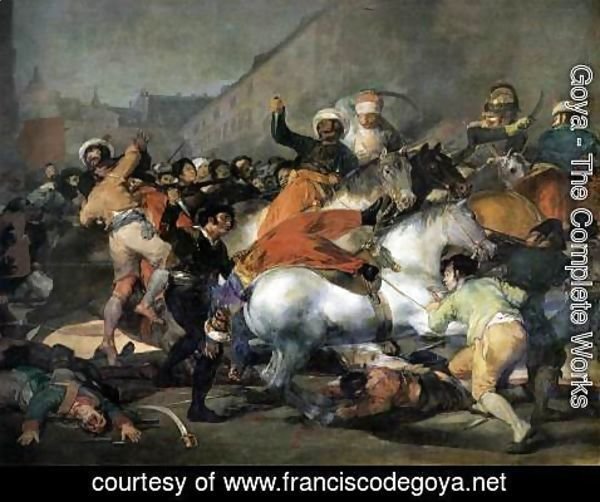 Goya - The Second of May, 1808, The Charge of the Mamelukes