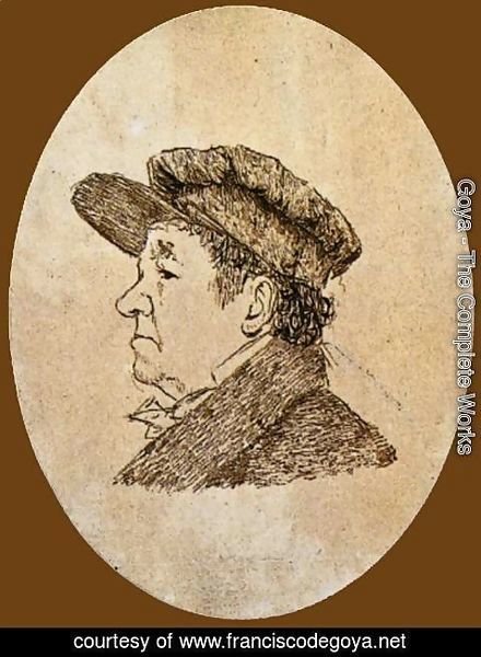 Goya - Self-Portrait Aged 78