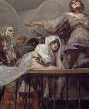 Goya - The Legende of St. Anthony of Padua (Detail) 2