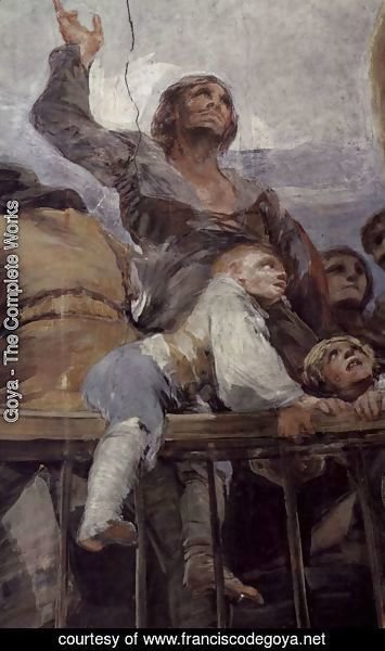 Goya - The Legende of St. Anthony of Padua (Detail) 3