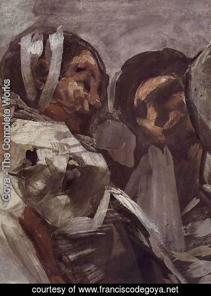 Goya - The Legende of St. Anthony of Padua (Detail) 4