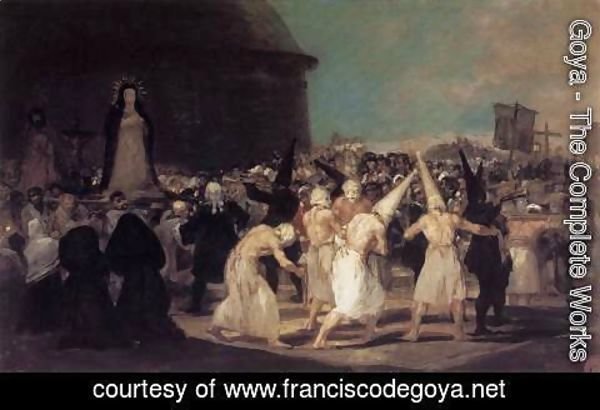 Goya - A Procession of Flagellants