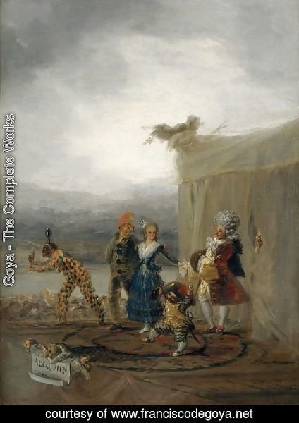 Goya - The Strolling Players