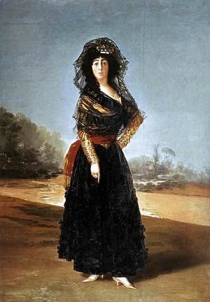 Goya - Portrait of the Duchess of Alba 2