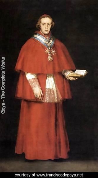 Goya - Cardinal Luis Maria de Borbon y Vallabriga 2