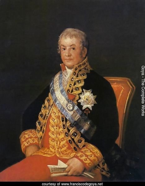 Portrait of Jose Antonio, Marques de Caballero