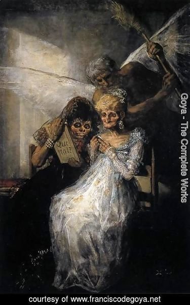 Goya - Les Vieilles or Time and the Old Women 2