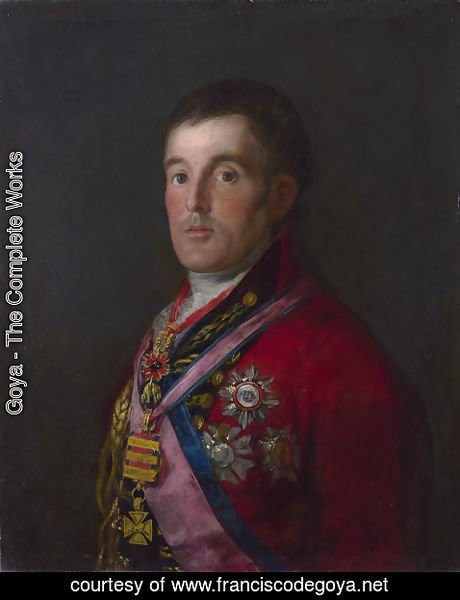 Goya - Portrait of the Duke of Wellington 2