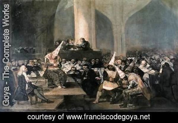 Goya - The Inquisition Tribunal