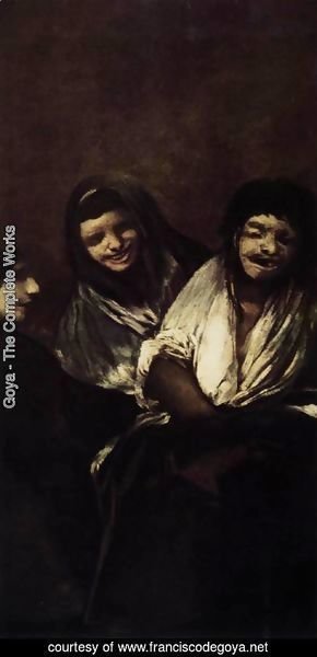 Goya - Two Women and a Man 2