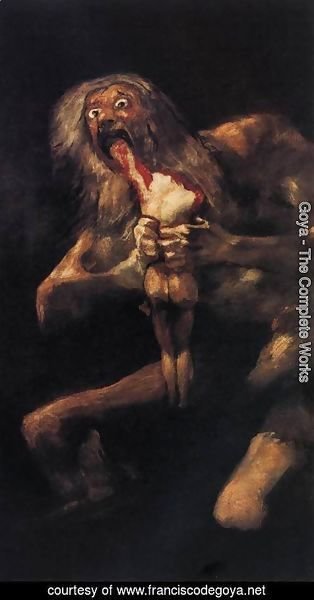 Goya - Saturn Devouring One of his Children