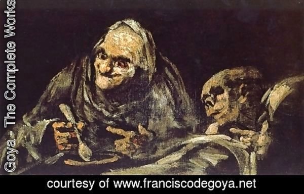 Goya - Two Women Eating