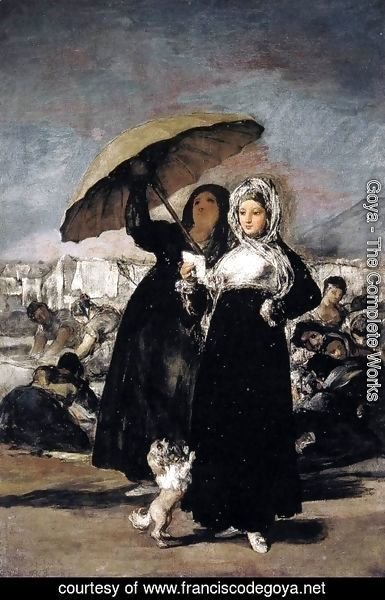 Goya - A Woman Reading A Letter 1812-14