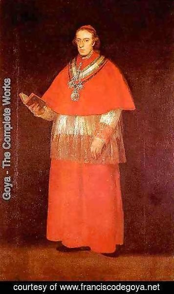 Cardinal Luis Maria De Borbon Y Vallabriga 1800