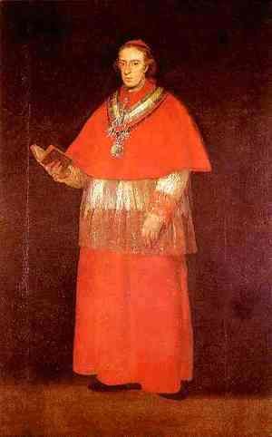 Cardinal Luis Maria De Borbon Y Vallabriga 1800