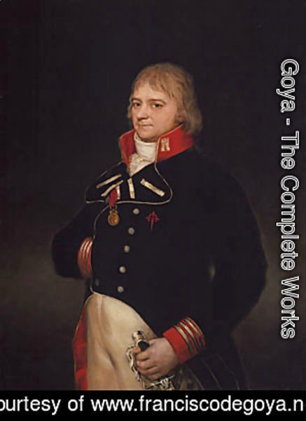 Goya - Don Ignacio Garcini y Queralt Brigadier of Engineers 1804