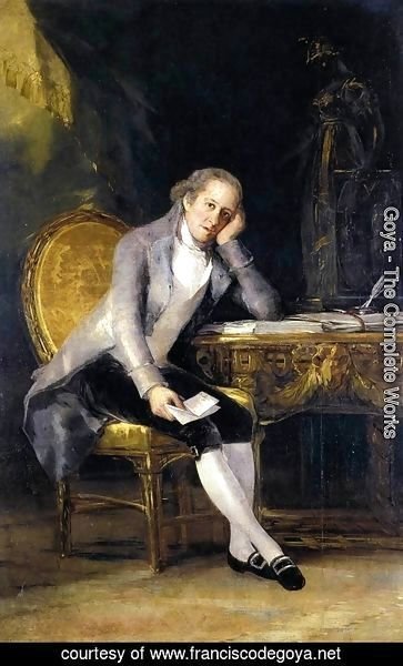 Goya - Gaspar Melchor De Jovellanos 1798