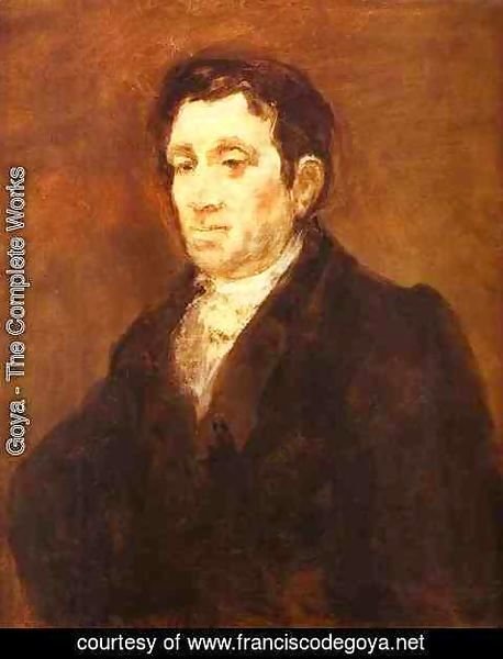 Goya - Jose Pio De Molina 1827-1828