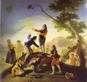 Goya - La Cometa (The Kite) 1778