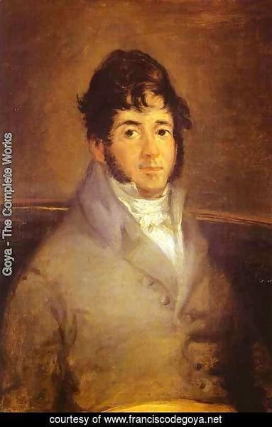 Portrait Of The Actor Isidro Maiquez 1807