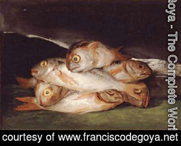 Goya - Still Life with Golden Bream 1808 12