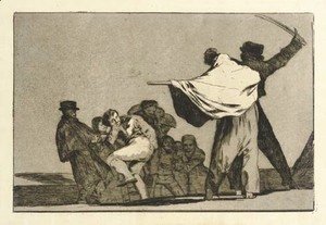 Goya - Dos a Uno, meten la Paja en el Culo, from Los Proverbios