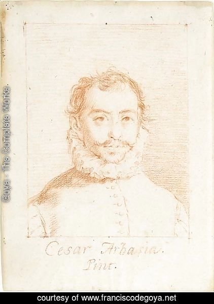 Portrait of Cesar Arbasia, bust-length