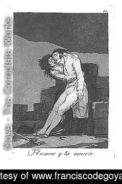 Goya - Amor y la muerte