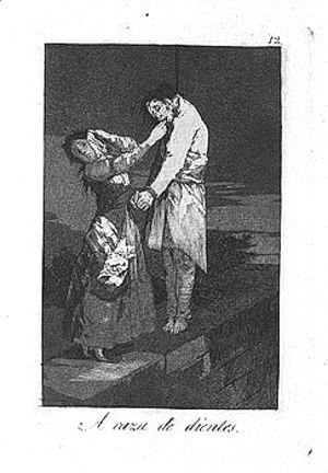 Goya - A caza de dientes