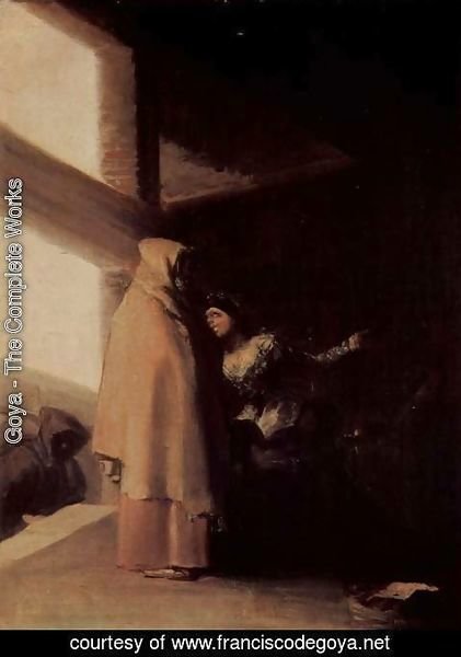 Goya - Desastres de la Guerra visit to the Monch