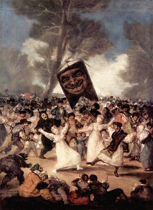 Goya - The Burial of the Sardine 2