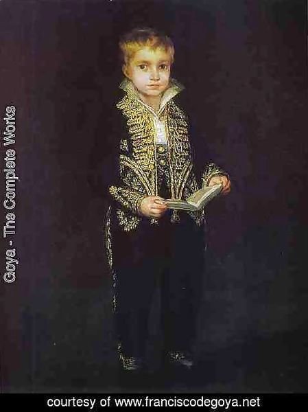 Goya - Portrait of Victor Guye 3