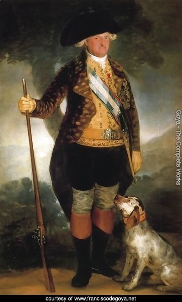 King Carlos IV in Hunting Costume