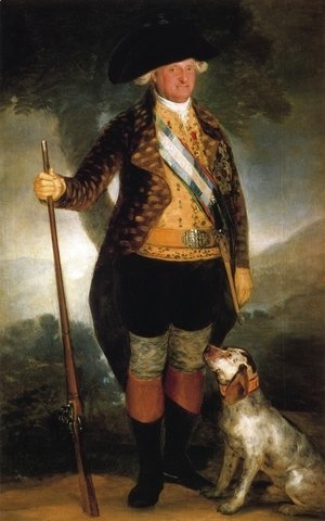 Goya - King Carlos IV in Hunting Costume