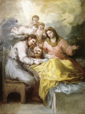 Goya - Sketch for The Death of Saint Joseph