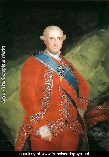 Portrait of Charle IV of Spain