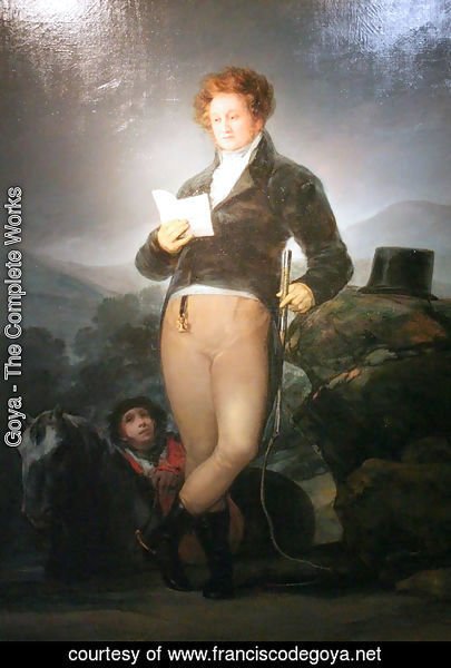 Goya - Portrait of Don Francisco de Borja Tellez Giron