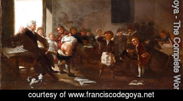 Goya - The school scene