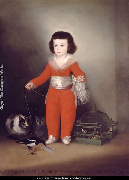 Goya The Complete Works Don Manuel Osorio Manrique De Zuniga