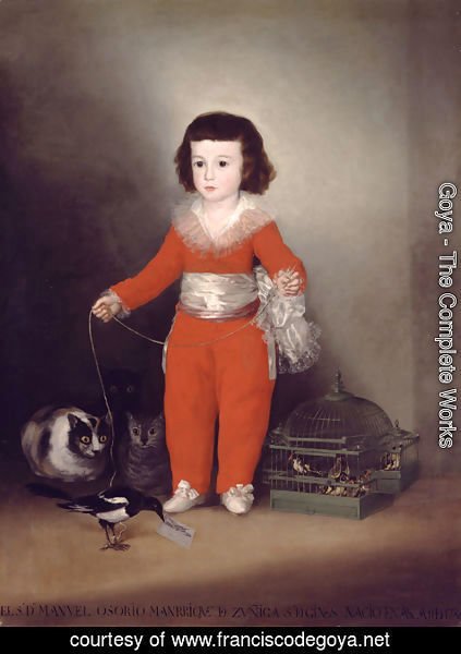 Goya - Don Manuel Osorio Manrique De Zuniga