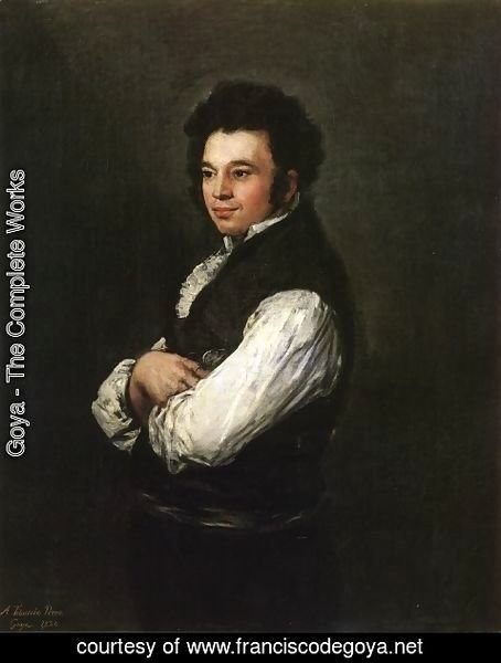 Goya - The Architect Don Tiburcio Perez Y Cuervo