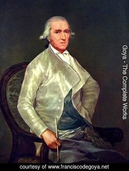 Goya - Portrait Of Francisco Bayeu