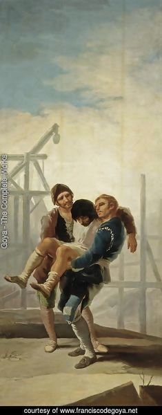 Goya - The Injured Mason