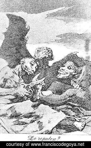 Goya - Caprichos  Plate 51  They Pare